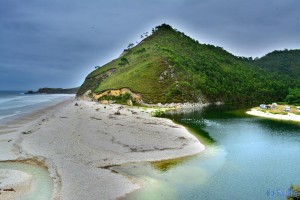 Parking at Playa de San Antolín - AS-263, 33594 Llanes, Asturias, Spanien