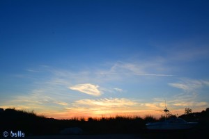 Sunset at Porto de Cuchía