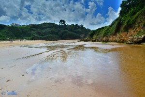 Rio at the Playa de la Canal - Galizano – Spain