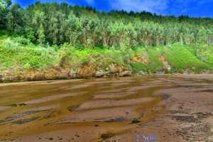 Rio at the Playa de la Canal - Galizano – Spain