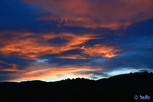 Sunset at Parc Natural de la Serra d'Irta (Duna del Pebret)