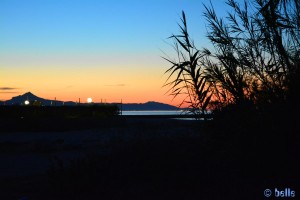 Abendrot am Platja L'Almadrava