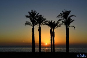 18.10.2015 – 08:28 am - Sunrising at Playa de las Salinas - Av Legión Española, 10, 04740 Roquetas de Mar, Almería, Spanien