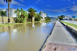 Puerto Motril - Paseo Maritimo unter Wasser!