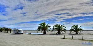 Parking in Puerto Motril - Paseo Maritimo, 18613 Motril, Granada, Spanien – October 2015