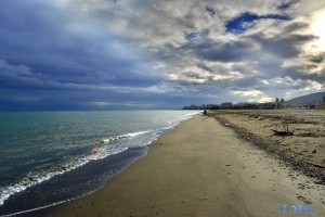 Playa de Campo de Golf - Málaga – Spain – View to Torremolinos