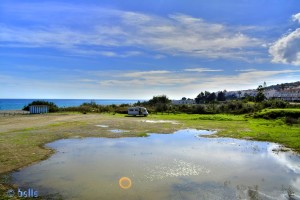 Parking at Aldea Beach - Arroyo del Alcorrín - Manilva - Málaga – Spain – November 2015