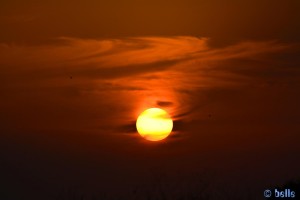 Der Himmel brennt! Sunset at Playa de los Lances Norte - N-340, 11380 Tarifa, Cádiz, Spanien – 15.11.2015 – 18:05:56 Uhr