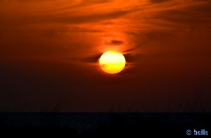 Der Himmel brennt! Sunset at Playa de los Lances Norte - N-340, 11380 Tarifa, Cádiz, Spanien – 15.11.2015 – 18:06:34 Uhr