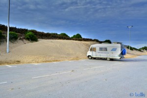 Parking at the P2201, Essaouira, Marokko - December 2015