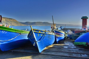 Fischerei-Hafen Imsouane, Marokko