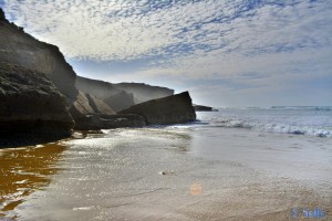 Der Weg ist abgeschnitten - Plage Tamri – Marokko