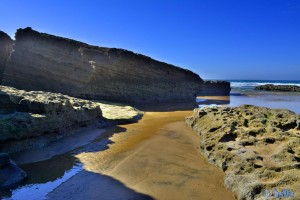 Kleiner Fluss am Plage Tamri – Marokko