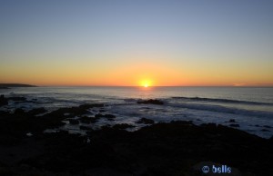 Sunset at Sidi Boulfdail - Unnamed Rd, Marokko