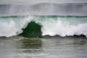 Strong Waves at the Coast near Sidi Boulfdail - Marokko