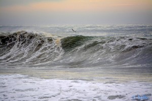 Strong Waves at the Coast near Sidi Boulfdail - Marokko