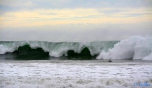 Strong Waves at the Coast near Sidi Boulfdail - Marokko