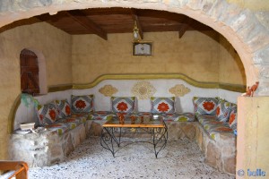 Restaurant in the Camping Villa Bens - Tarfaya - Laâyoune-Sakia el Hamra – Marokko