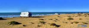 Parking at Route Tarfaya-Foum el Oued - Cercle de Laâyoune - Laâyoune-Sakia El Hamra - Marokko