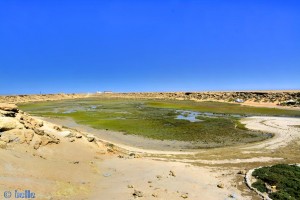 Dakhla – Marokko – noch von oben – ca. 10 Meter über dem Meeresspiegel