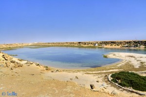 Dakhla – Marokko – noch von oben – ca. 10 Meter über dem Meeresspiegel