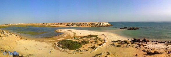 Dakhla – Marokko (Panorama-Bild mit dem SmartPhone)