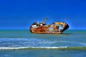 Schiffswrack Que Sera Sera - Porto of Laâyone - El Marsa – Marokko