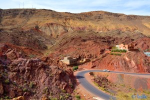 Rückfahrt - Gorges du Dadès, Marokko