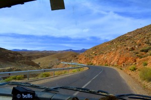 Rückfahrt - Gorges du Dadès, Marokko