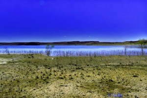 Bezaubernder See - Barrage Al Mansour Ad Dahbi – Marokko