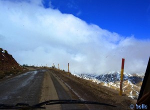 ...es geht weiter bergauf! Kurz vor dem Pass Tizi-n-Tichka - N9 - Hoher Atlas - Marokko