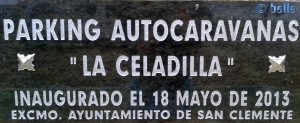 Area Sosta „La Celadilla“ - San Clemente - Cuenca – Castilla-La Mancha – Spain