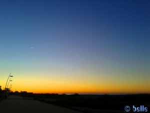 Sunrising in Torreblanca, Castelló, Spanien