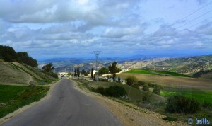 Panorama from the R501 – Marokko