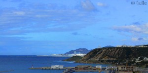 Port Tanger MED – Marokko – Aussicht von der N16 (Tanger nach Ceuta)