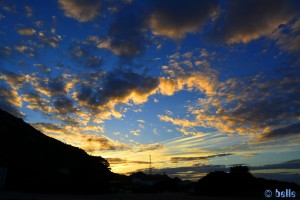 Interessanter Himmel am Plage Dalia - Marokko