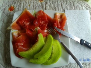 Archivbild: Melone mit Prosciutto!