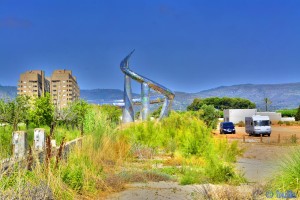 Parking between Torre de la Sal und Marina D'Or - Oropesa – Spain - HDR [High Dynamic Range]