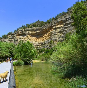 Nicol in the Rio Mijares - Montanejos – Spain