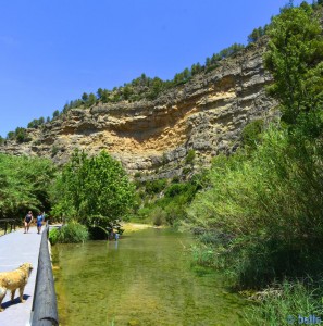 Nicol in the Rio Mijares - Montanejos – Spain