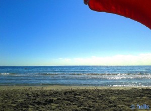 ...die Ruhe vor dem Sturm... Playa la Ermita – Spain