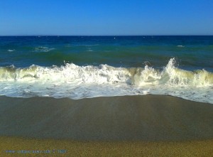 Waves at Playa las Salinas – Spain