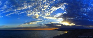 Sunset at Playa Retamar – Spain – 25. August 2016 – 20:24