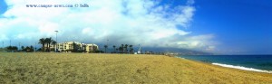 Panorama-Bild - Playa las Salinas – Spain – 31. August 2016