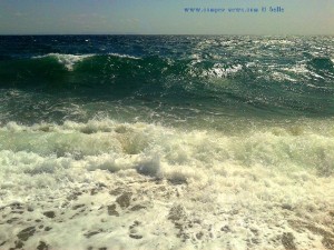 Waves at Playa de las Salinas – Spain