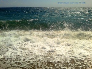 Waves at Playa de las Salinas – Spain