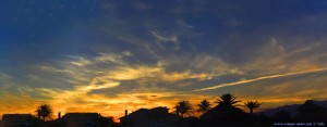 Sunset at Playa las Salinas – Spain