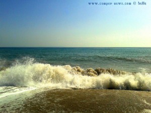 Waves at Playa las Salinas – Spain