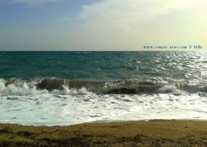 Waves at Playa las Salinas – Spain
