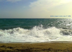 Waves at Playa las Salinas – Spain